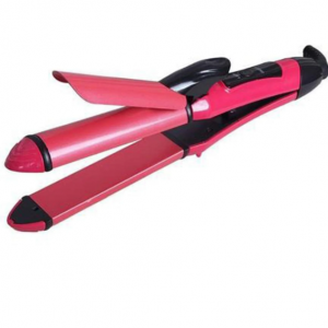 2 IN 1 HAIR STRAIGHTENER AND CURLER MACHINE FOR WOMEN | CURL & STRAIGHT HAIR IRON