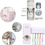 HANDS FREE WALL MOUNTED PLASTIC DUST PROOF AUTOMATIC TOOTHPASTE DISPENSER