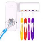 HANDS FREE WALL MOUNTED PLASTIC DUST PROOF AUTOMATIC TOOTHPASTE DISPENSER