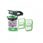 PREMIUM VEGETABLE DICER MULTI CHOPPER SET 5 IN 1 CUTTING BLADES