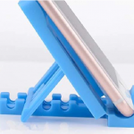 ADJUSTABLE 4 STEPS FOLDABLE MOBILE STAND HOLDER (1 PC)