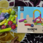 Magnetic Sticks Building Blocks for Kids | Toys for Boys and Girls | Magnetic Toys for Children | Age 3+ Year | 25 PCS