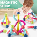 Magnetic Sticks Building Blocks for Kids | Toys for Boys and Girls | Magnetic Toys for Children | Age 3+ Year | 25 PCS