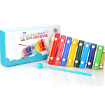 WOODEN XYLOPHONE MUSICAL TOY FOR CHILDREN (MULTICOLOR)