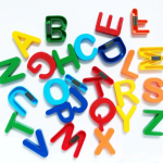 MAGNETIC LETTERS TO LEARN SPELLING