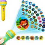 Projector Flashlight Torch for Kids | Sleeping Story Toys For Toddlers | Educational Learning Toys | 3 Reels 24 Patterns